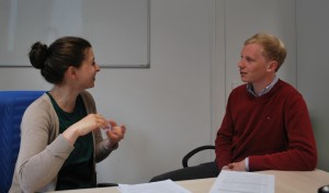 Young Researchers Group meets for a Rhetorical Skills and Interview Techniques Workshop